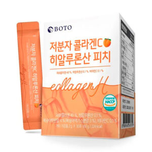 boto colágeno molecular c Ácido hialurónico melocotón