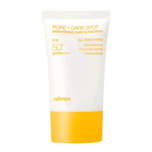 celimax pore+dark spot brightening care sunscreen