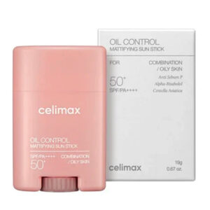 celimax protector solar en barra matificante oil control mattifying sun stick