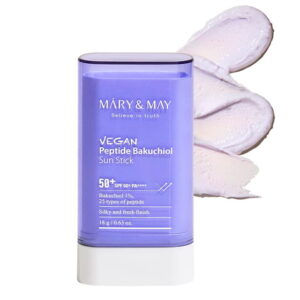 mary&may protector solar vegano con bakuchiol spf50+ pa++++
