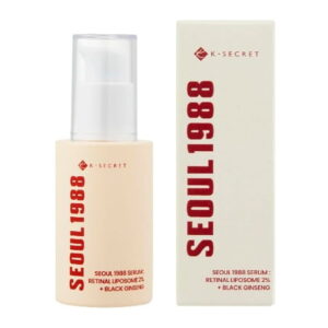 ksecret sérum facial seoul 1988 serum: retinal liposome 2% + black ginseng
