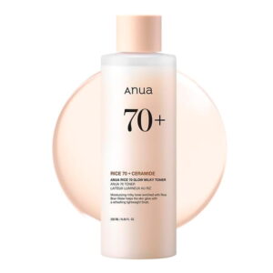rice 70 glow milky toner