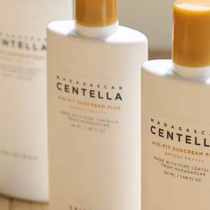 skin1004 protector solar madagascar centella air fit suncream plus 50ml