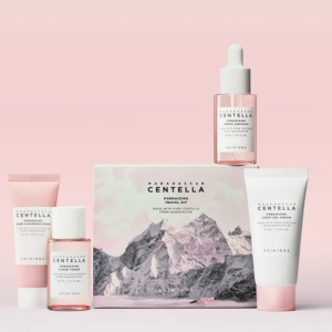 kit de viaje para la poremización de centella de madagascar 4 piezas